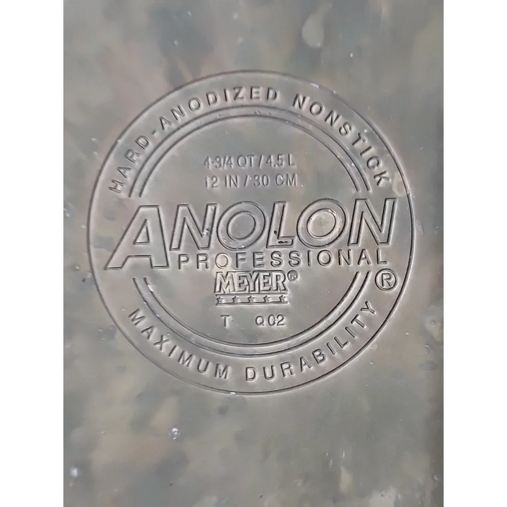 Professional Anolon Meyer Anodized Non-Stick 12